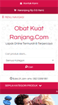 Mobile Screenshot of obatkuatranjang.com